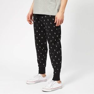 Polo Ralph Lauren Men's All Over Pony Joggers - Polo Black/Nevis